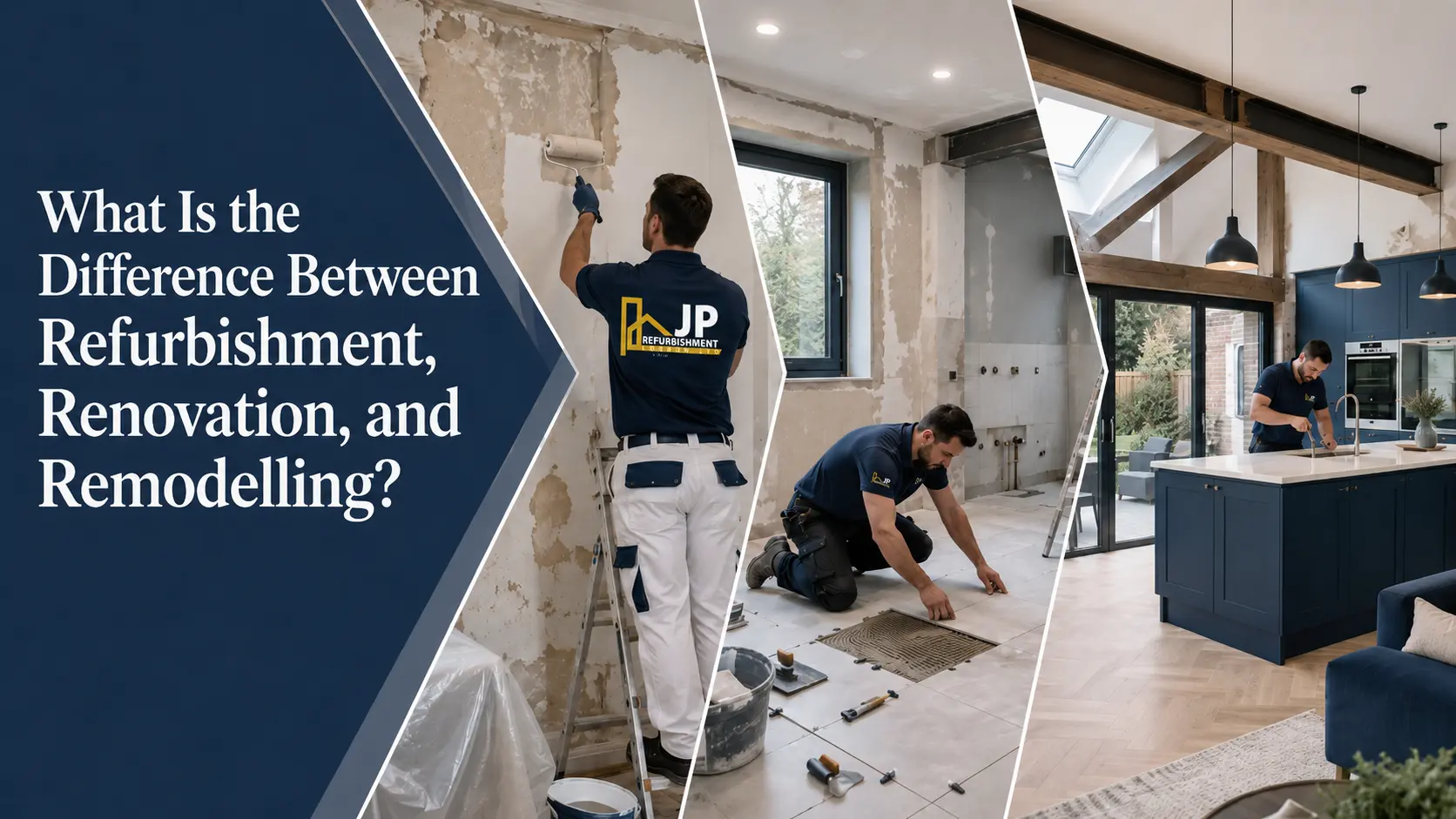 What Is the Difference Between Refurbishment, Renovation, and Remodelling