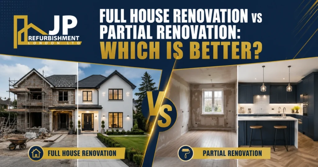 Full House Renovation vs Partial Renovation: Which Is Better?