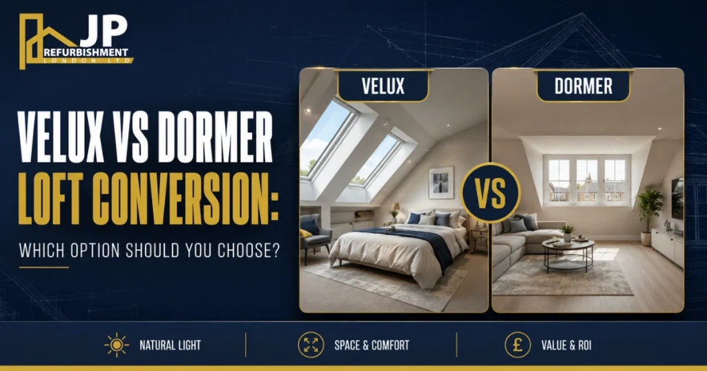 Velux vs Dormer Loft Conversion: Which Option Should You Choose?